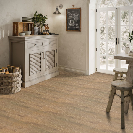 Пробковый плавающий паркет с цифровой HD печатью Робле хапонес